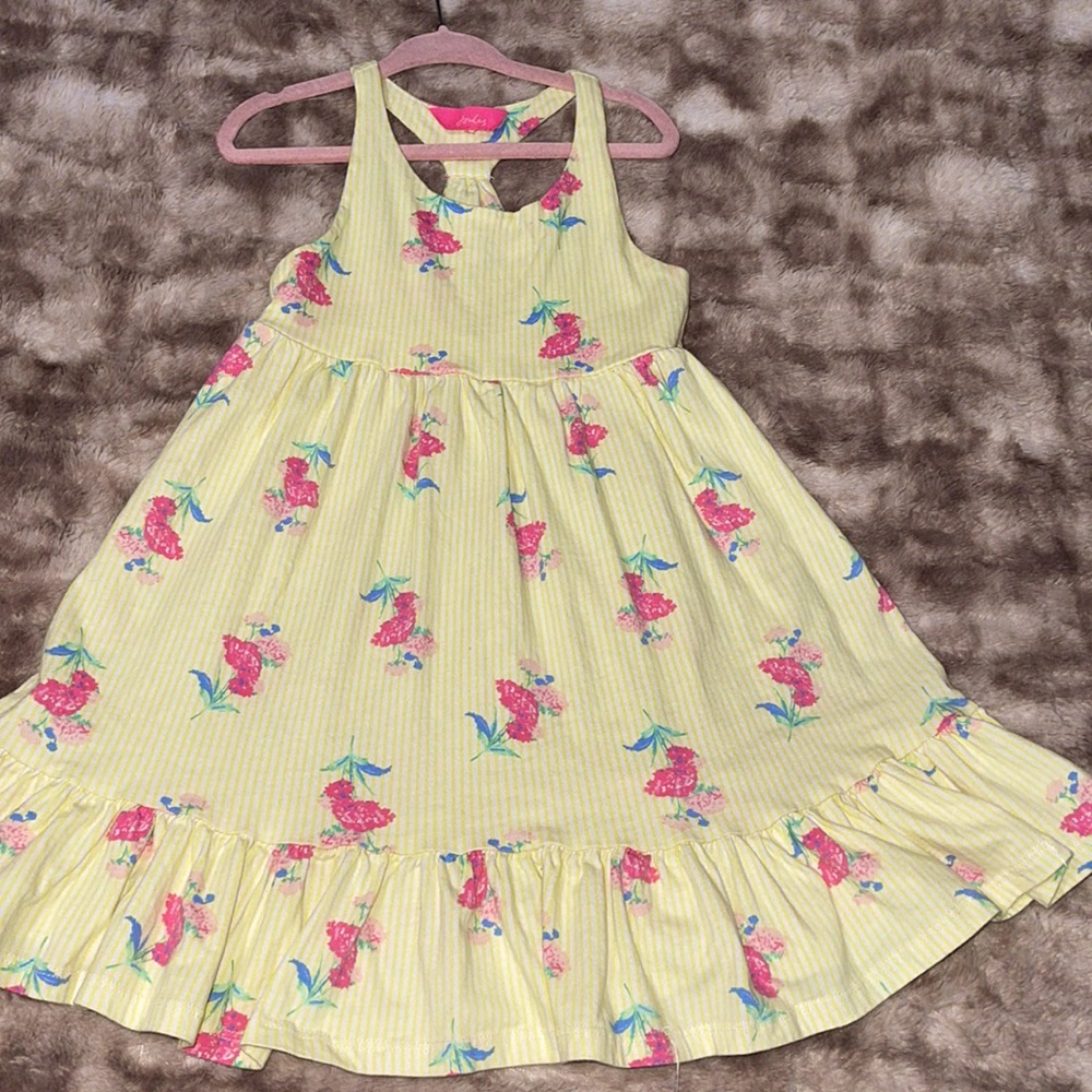 Yellow summer dress